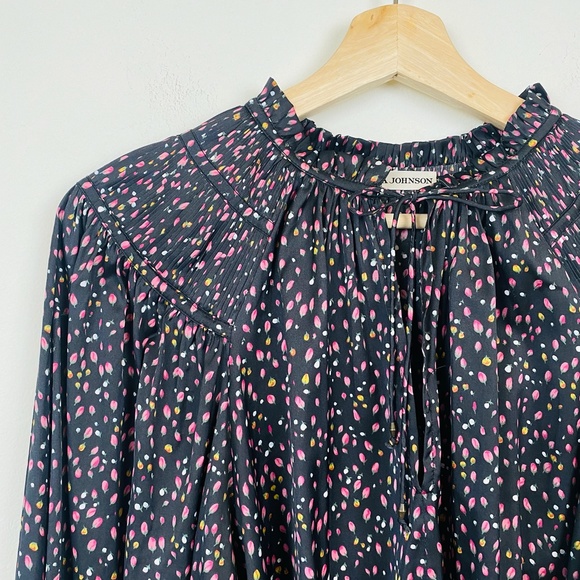 Ulla Johnson Long Sleeve Floral Tulip Blouse - Picture 2 of 8